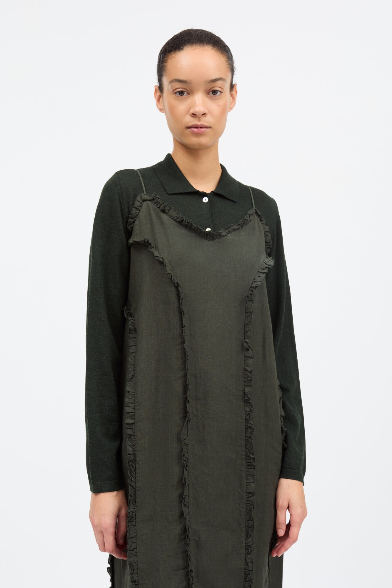 Skall Studio Madeleine dress Dress Dark pine